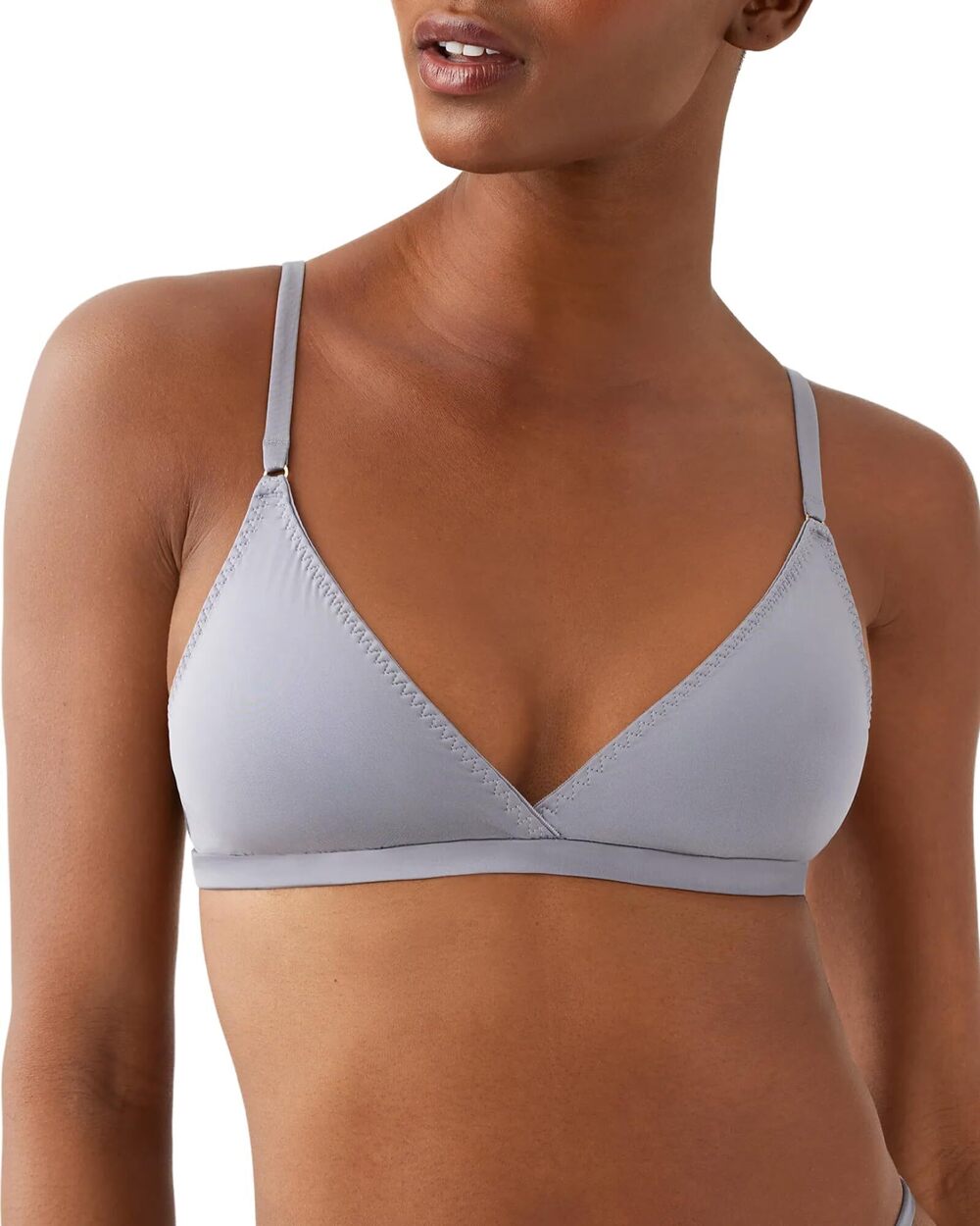 NWT b.temptd Womens Spotlight Triangle Bra Quicksilver M